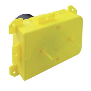 CONTROPRESA AIR Ø 50 MM DA INCASSO CON RACCORDO DRITTO