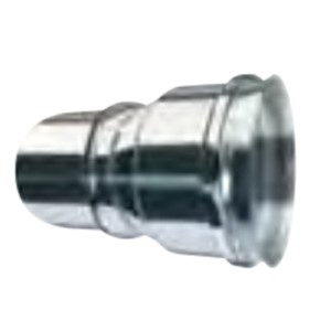 RACCORDO SEMPLICE RIDOTTO AN PLUS Ø 100F X 80M