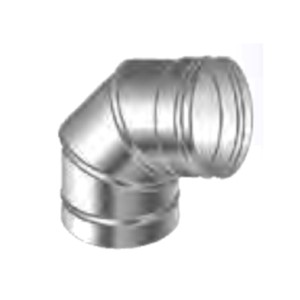 CURVA A 90° IN ACCIAIO INOX AN PLUS 60