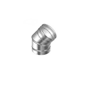CURVA A 45° IN ACCIAIO INOX AN PLUS 60