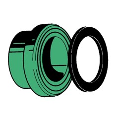 COLLARE 75 X FLANGE DN65 FUSIOTHERM