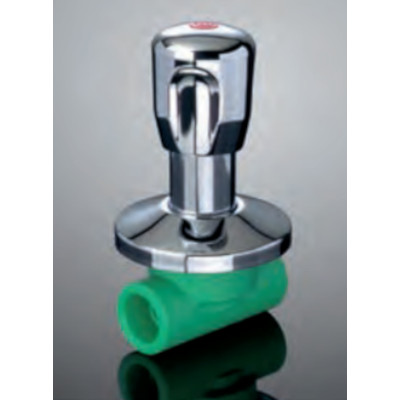 RUBINETTO CROMATO CON MANIGLIA ABS Ø 20 MM