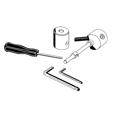 KIT RIPARAZIONE PER TUBO CON FORI FINO 10 MM - 7 MM