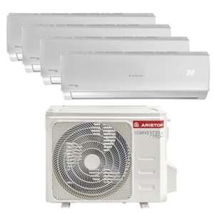 QUADRISPLIT UNITA' ESTERNA C110 + 4 UNITA' INTERNE ALYS 25