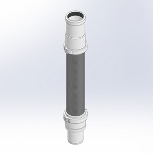 ADATTATORE M/F PER FLESSIBILE Ø 50MM