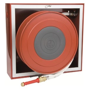NASPO ANTICENDIO TUBO DN25 BIANCO 20 MT IN CASSETTA EN 671/1
