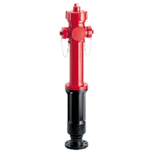 IDRANTE SOPRASUOLO AD DN50 2 VIE UNI 45 - H. 1250 MM
