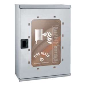 KIT IDRANTE 20 M CON LANCIA E CASSETTA EST/INT. INOX DN45