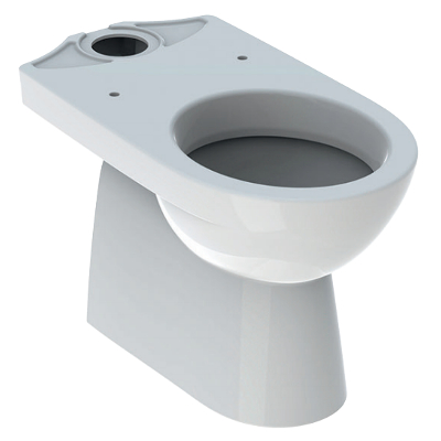 VASO DUO SCARICO PAVIMENTO  - SELNOVA BIANCO