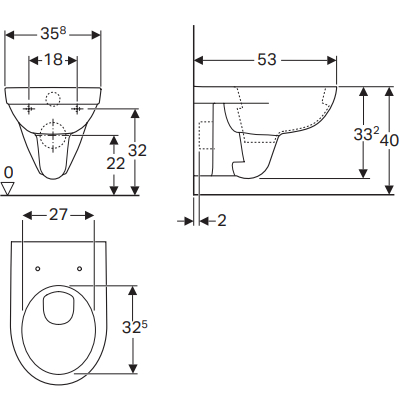 VASO SOSPESO - SELNOVA BIANCO