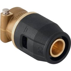 PUSHFIT RACCORDO DIRITTO PER COLLETTORE COMPACT Ø 16 MM