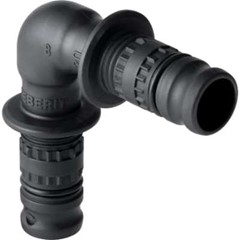 GOMITO DOPPIO A 90° A COMPRESSIONE - Ø 16X16 MM