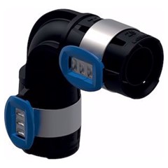GOMITO A 90° GEBERIT SERIE 