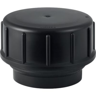 RACCORDO A VITE CON TAPPO IN PE - Ø 110 MM