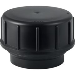 RACCORDO A VITE CON TAPPO IN PE - Ø 90 MM