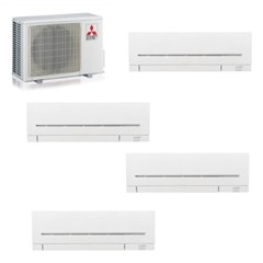 QUADRISPLIT MXZ-4F72VF + 4 MSZ-AP25VGK