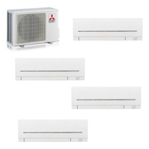 QUADRISPLIT MXZ-4F72VF + 4 MSZ-AP25VGK