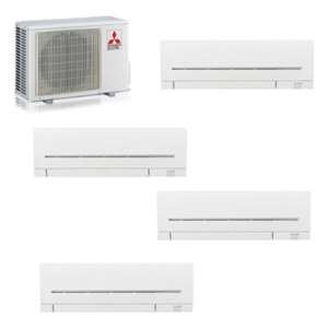 QUADRISPLIT MXZ-4F80VF3 + 4 MSZ-AP25VGK