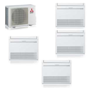 QUADRISPLIT MXZ-4F80VF3 + 3 MFZ-KJ25 + 1 MFZ-KJ35