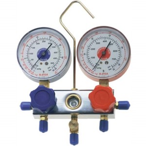 GRUPPO MANOMETRICO 2 VIE GAS R410A