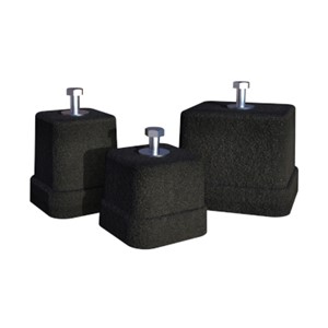 SUPPORTO A PAVIMENTO PER UNITA' ESTERNE SPK 100 70X70X60 MM