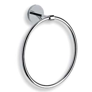 ANELLO PORTASALVIETTE IN OTTONE CROMATO - SERIE DUEMILA
