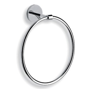 ANELLO PORTASALVIETTE IN OTTONE CROMATO - SERIE DUEMILA