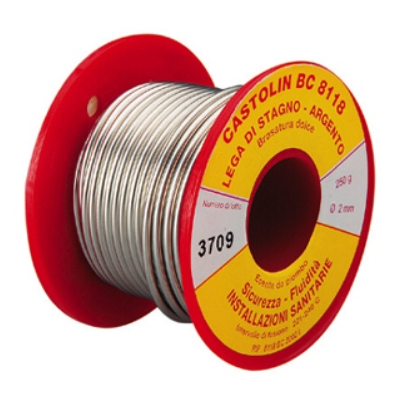 BOBINA STAGNO/RAME GR.250 CASTOLIN 5423