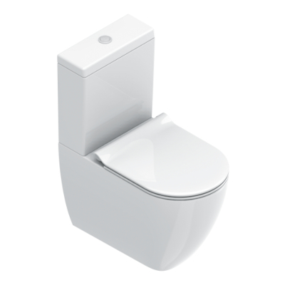 SFERA CASSETTA PER VASO MONOBLOCCO 05 1563  BIANCO LUCIDO