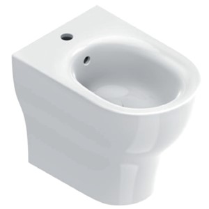 SFERA BIDET FILO PARETE 52X35X41 CM BIANCO LUCIDO
