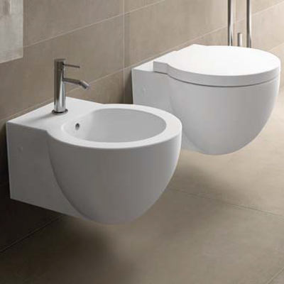 VASO SOSPESO SERIE EASY EVO BIANCO LUCIDO