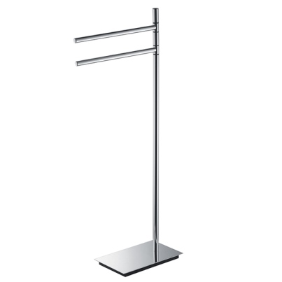 PIANTANA SQUARE CON 2 PORTA SALVIETTE