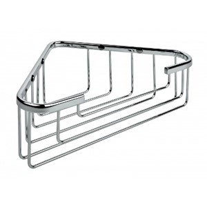PORTA OGGETTI ANGOLARE VASCA/DOCCIA CROMO - SERIE BASIC