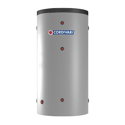 VOLANO TERMICO GREZZO PER POMPE DI CALORE LT.100
