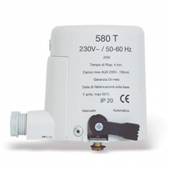ATTUATORE ELETTROTERMICO 2 POSIZIONI X VALVOLA ZONA 230 V