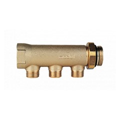 COLLETTORE SINGOLO COMPONENTE OTTONE Ø 1