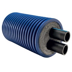 TUBI PREISOLATI MICROFLEX DUO Ø 50 MM PER ACQUA FREDDA