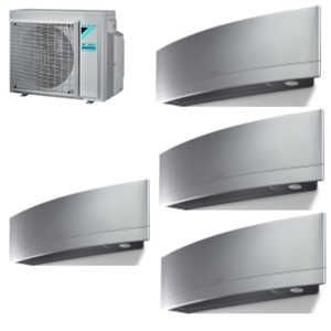 QUADRISPLIT 4MXM80N + 1 FTXJM25W + 3 FTXJM35W