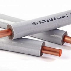 TUBO RAME RIVESTITO SMISOL FRIO Ø 12 MM