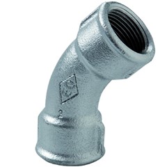 CURVA FF 45° ZINCATA Ø 1/2