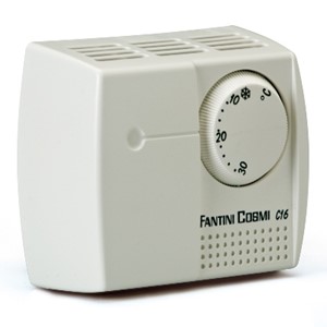 TERMOSTATO AMBIENTE ESTATE/INVERNO CON SPIA C16EHL