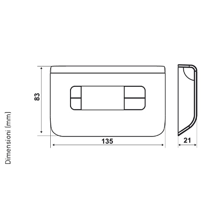 TERMOSTATO A BATTERIA LCD ESTATE/INVERNO CON SPIA CH115
