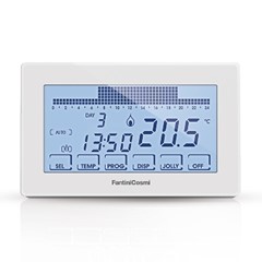 CRONOTERMOSTATO A BATTERIE TOUCH LCD ILLUMINATO CH180