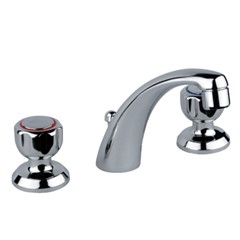 BATTERIA LAVABO 3 FORI ASTRO CON SCARICO Ø 1.1/4