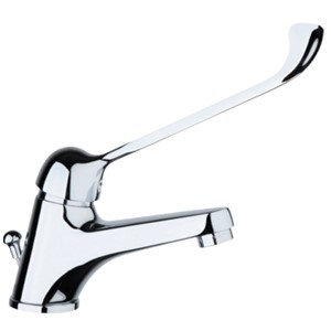 MISCELATORE LAVABO LEVA CLINICA ALTURA CONTRACT CON SCARICO