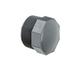 TAPPO FILETTATO MASCHIO PVC  1/2