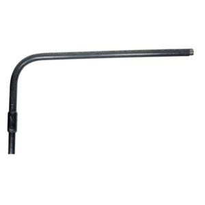 RACCORDO METALLO/PLASTICO CURVO Ø 3/4