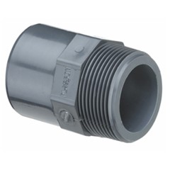 MANICOTTO/NIPLES PVC INCOLLARE Ø 25X20X1/2