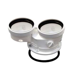 KIT SCARICO SDOPPIATO Ø 80/80MM