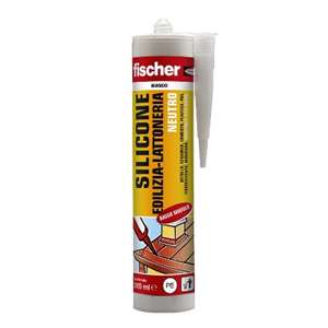 FISCHER SILICONE NEUTRO X LATTONERIA TESTA DI MORO RAL 8014